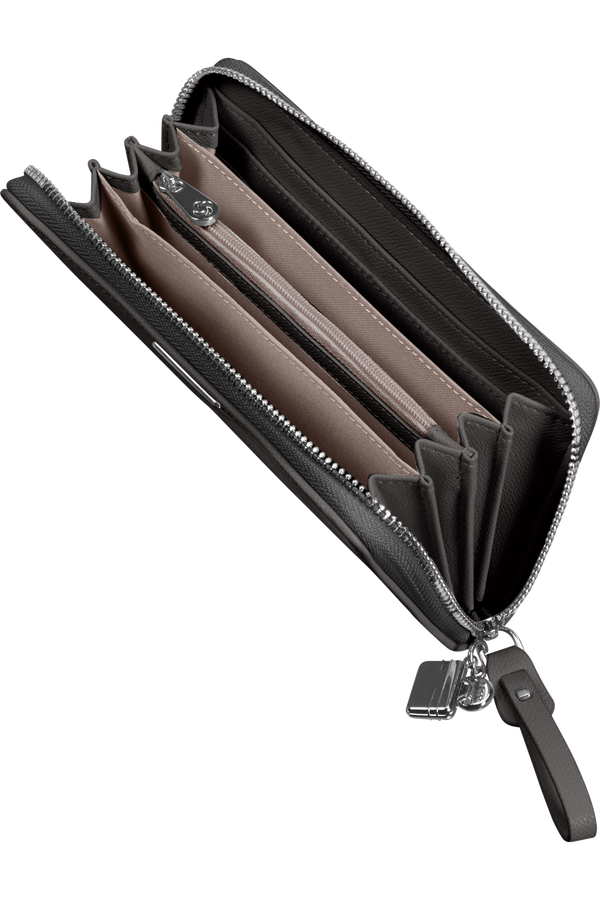 Samsonite Karissa 2.0 Slg 319 - L Zip Around L  Svart