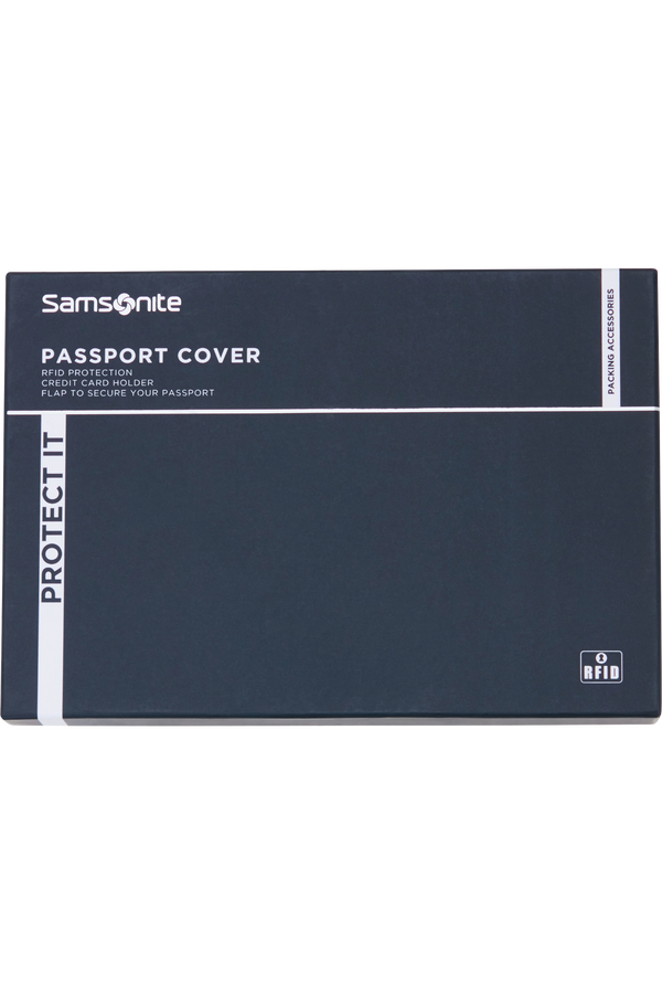 Samsonite Ta Revolution Passport Cover  Svart