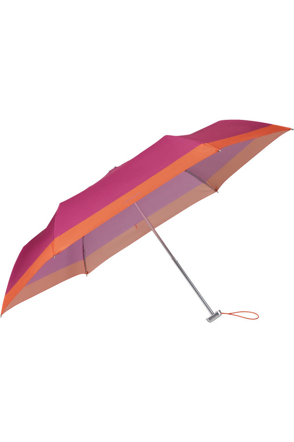 Samsonite Alu Drop S 3 Sect. Manual Flat  Fuchsia/Orange