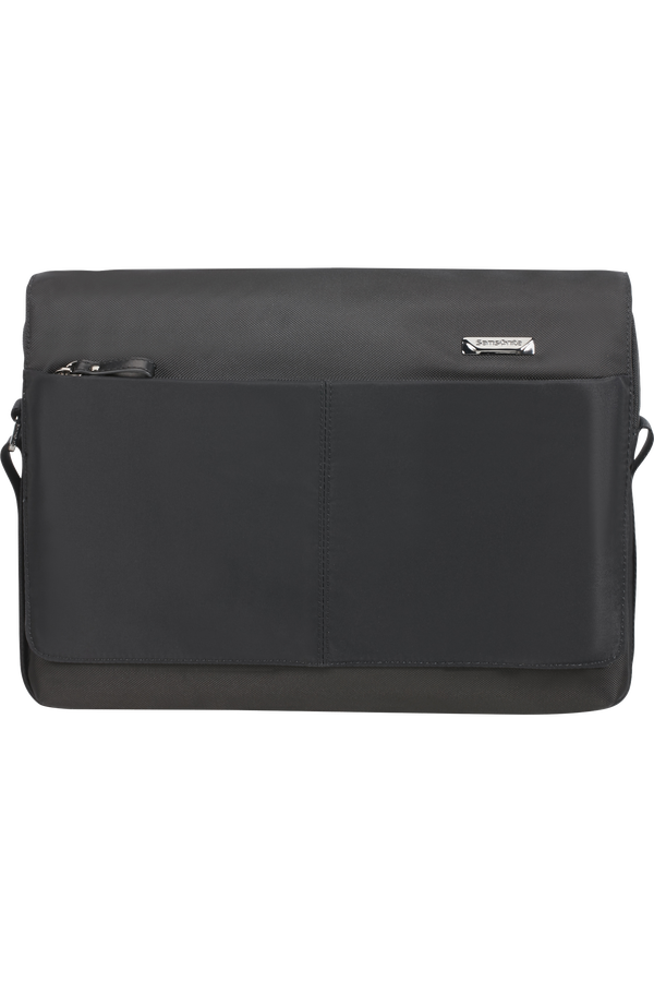 Samsonite Hip-Tech 2 Messenger 12.9'+Flap  Svart