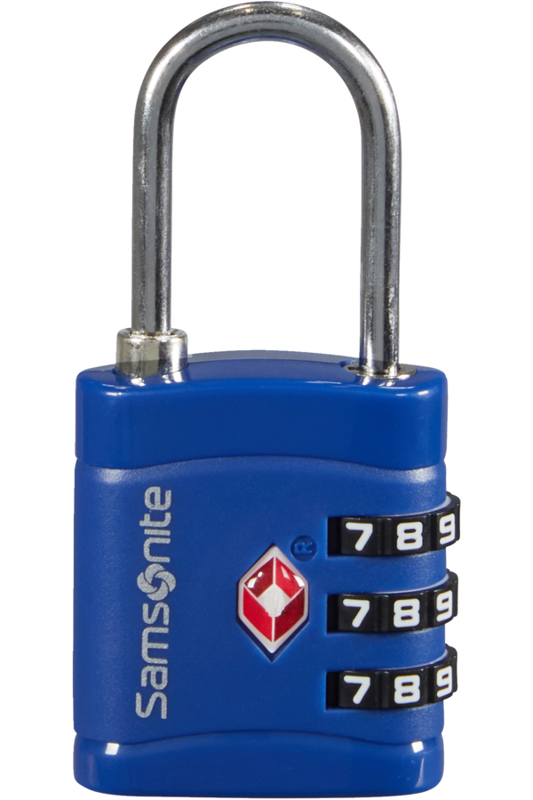 Samsonite Global Ta Combilock 3 dial TSA light Midnattsblå