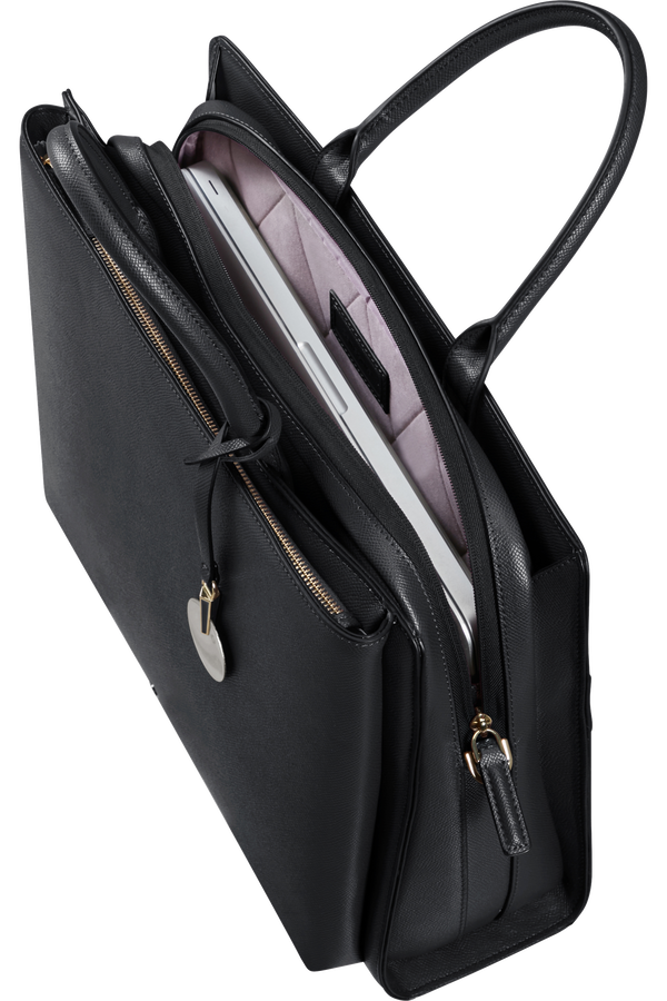 Samsonite Roundtheclock Tote 14.1' M  Svart