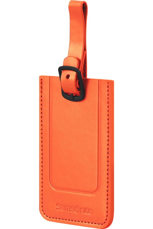 Samsonite Ta Revolution Rectangle Luggage Tag x2  Oransje