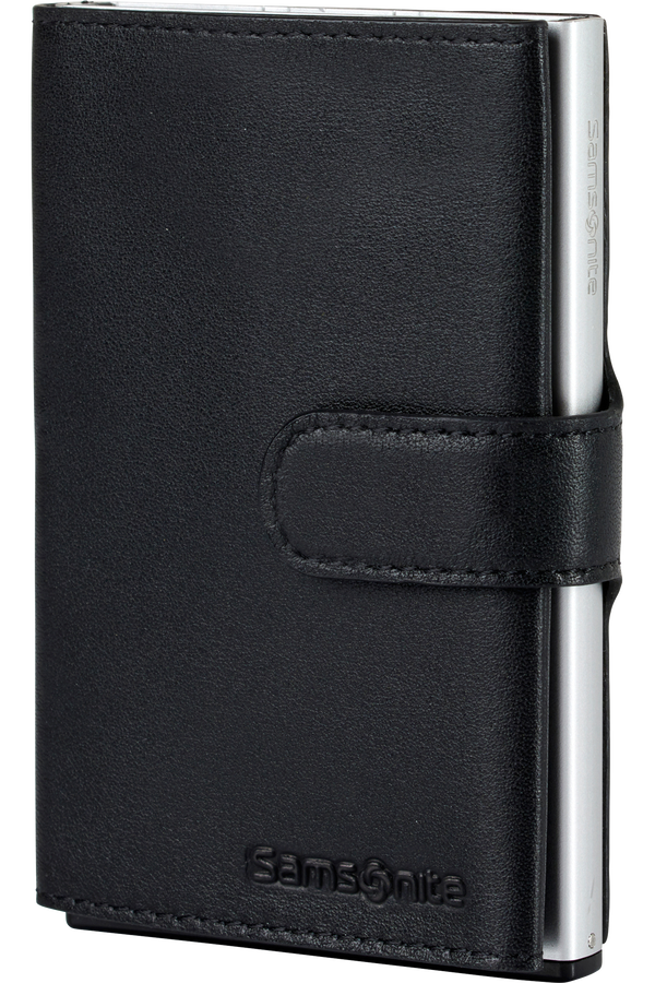 Samsonite Alu Fit 202 - Slide-up Wallet  Svart