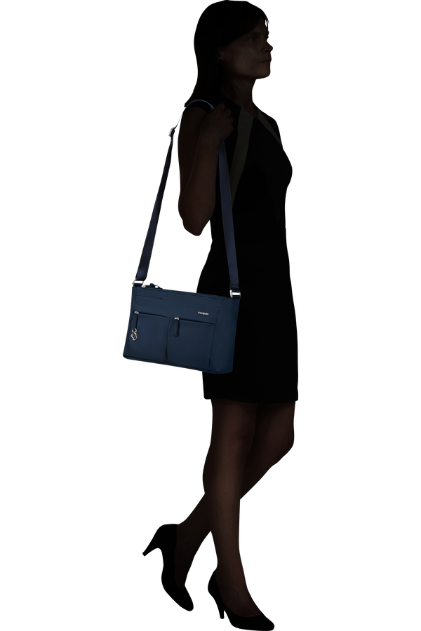 Samsonite Move 5.0 Horiz. Shoulder Bag + Flap  Mørkeblå Samsonite Move 5.0 Horiz. Shoulder Bag + Flap  Mørkeblå