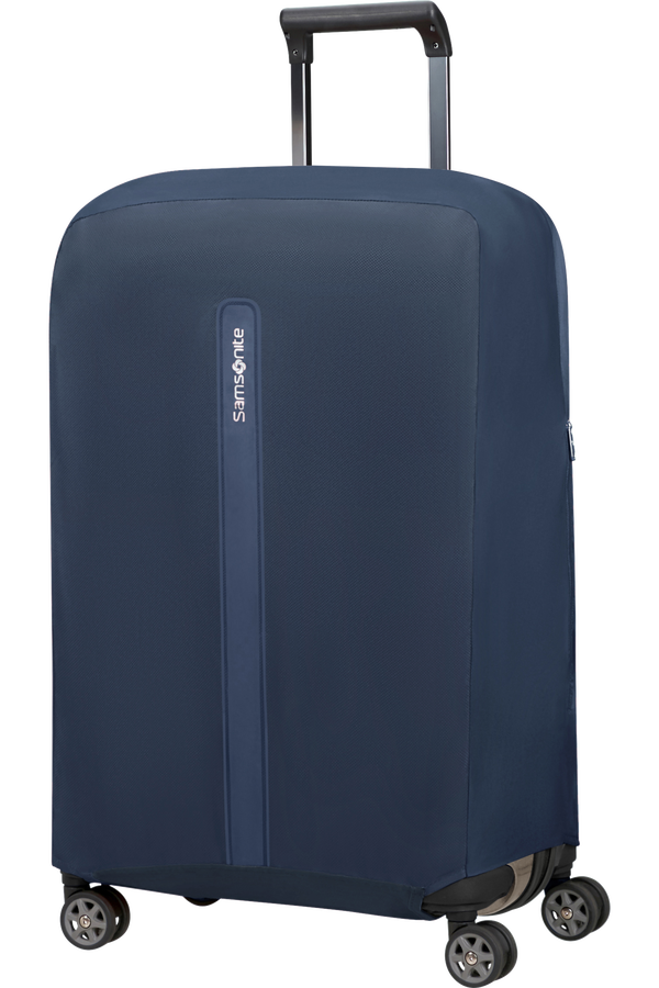 Samsonite Ta Revolution Foldable Luggage Cover M  Midnattsbl&aring;