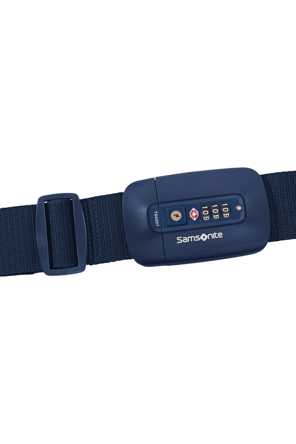 Samsonite Ta Revolution Luggage Strap/TSA Lock  Midnattsblå