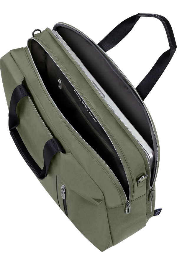 Samsonite Ongoing Bailhandle 15.6' 2 Compartments  Olivengrønn Samsonite Ongoing Bailhandle 15.6' 2 Compartments  Olivengrønn