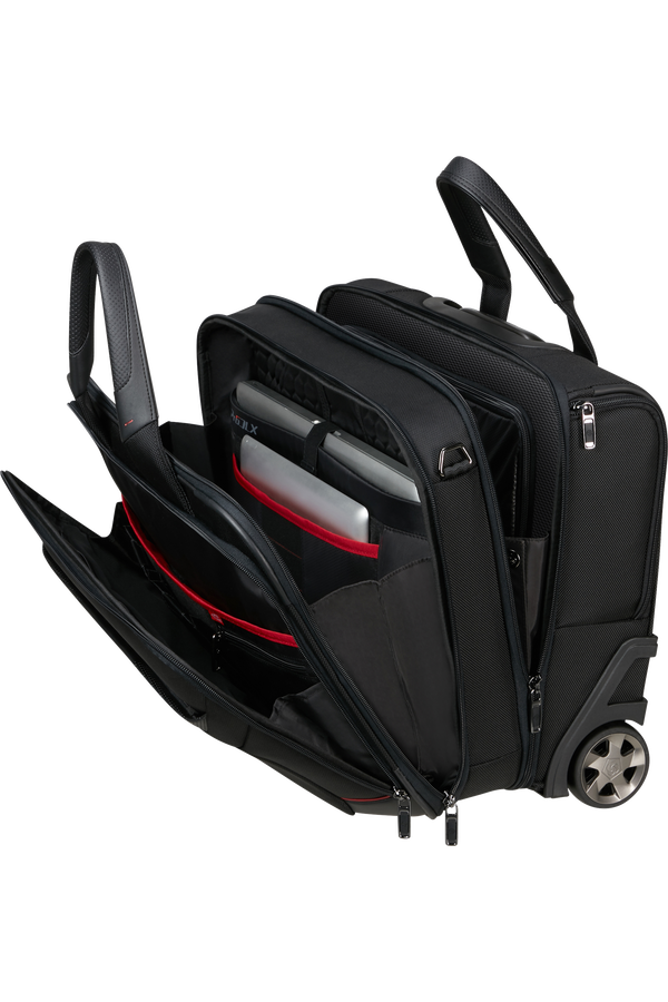 Samsonite Pro-DLX 6 Rolling Tote  15.6inch Svart Samsonite Pro-DLX 6 Rolling Tote  15.6inch Svart
