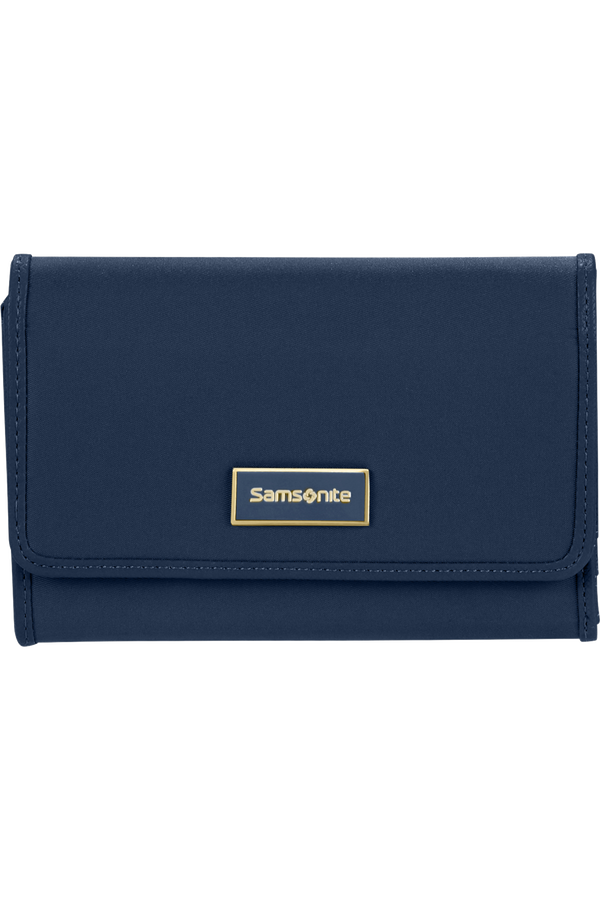 Samsonite Karissa Slg Wallet 12CC+ZIP EXT M  M&oslash;rk marine