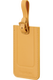 Samsonite Ta Revolution Rectangle Luggage Tag x2  Gul Samsonite Ta Revolution Rectangle Luggage Tag x2  Gul