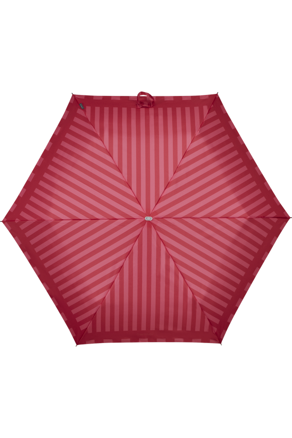 Samsonite Alu Drop S 3 Sect. Manual Flat  Tulip Fuchsia Stripes