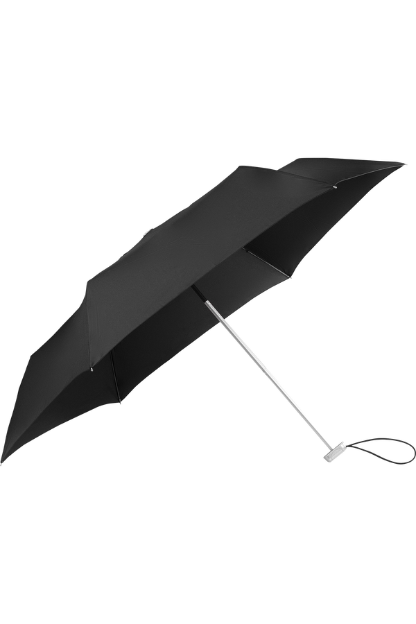 Samsonite Alu Drop S 3 Sect. Manual Flat  Svart