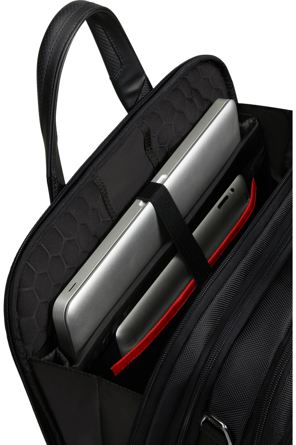 Samsonite Pro-Dlx 6 Bailhandle Expandable 15.6'  Svart