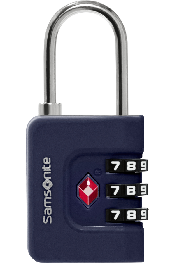 Samsonite Ta Revolution Combilock 3 dial TSA  Midnattsblå