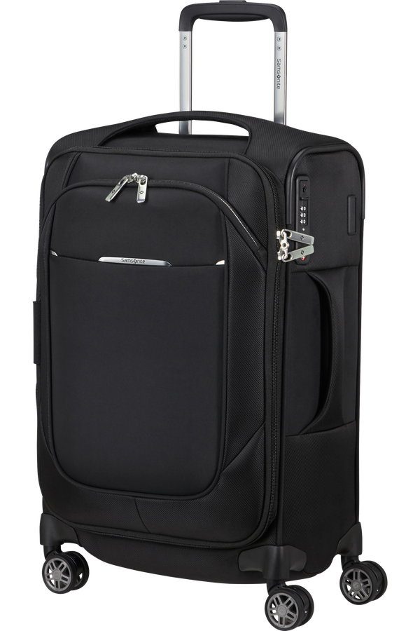Samsonite Re-Lite Spinner Expandable Lenght 35cm 55cm  Svart Samsonite Re-Lite Spinner Expandable Lenght 35cm 55cm  Svart