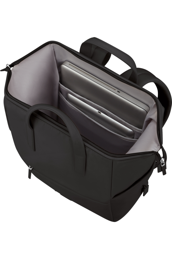 Samsonite 4Pack Laptop Squared Backpack 14.1'  Svart Samsonite 4Pack Laptop Squared Backpack 14.1'  Svart