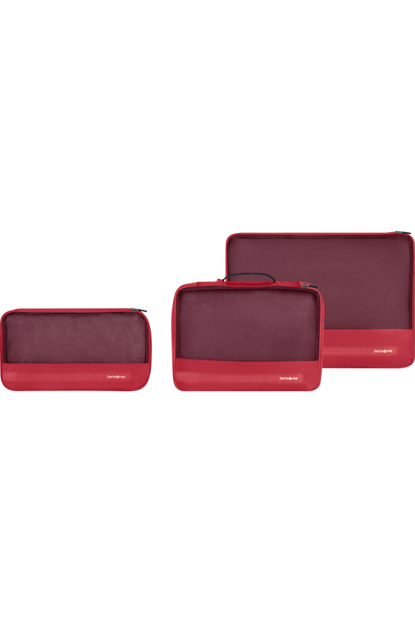 Samsonite Ta Revolution Set of 3 Packing Cubes  R&oslash;d