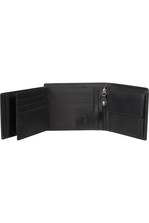 Samsonite Attack 2 Slg 037 - B 9CC+2HFL+ZIP+2C  Svart