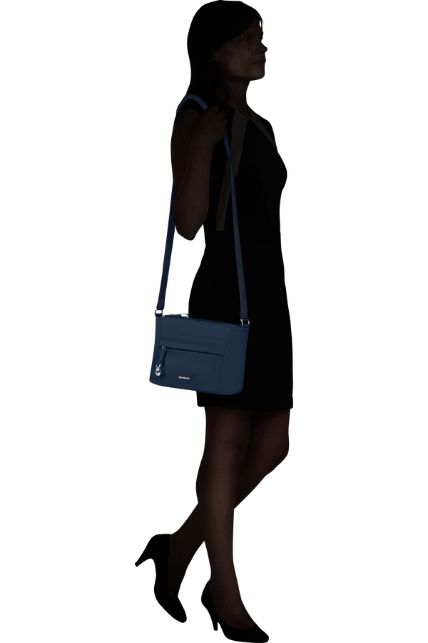 Samsonite Move 5.0 H. Shoulder Bag S 3 Zip  Mørkeblå Samsonite Move 5.0 H. Shoulder Bag S 3 Zip  Mørkeblå