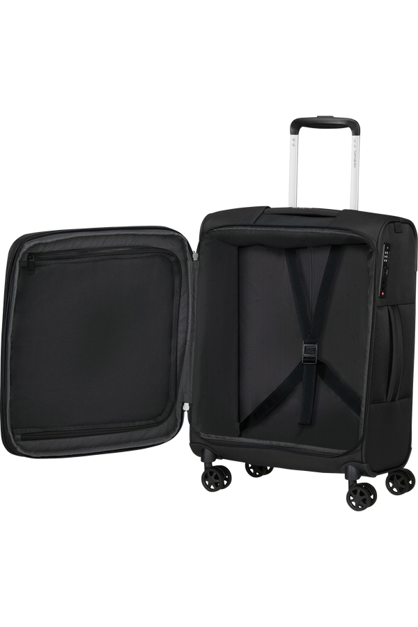 Samsonite GoTwist Spinner Exp 55cm  Svart