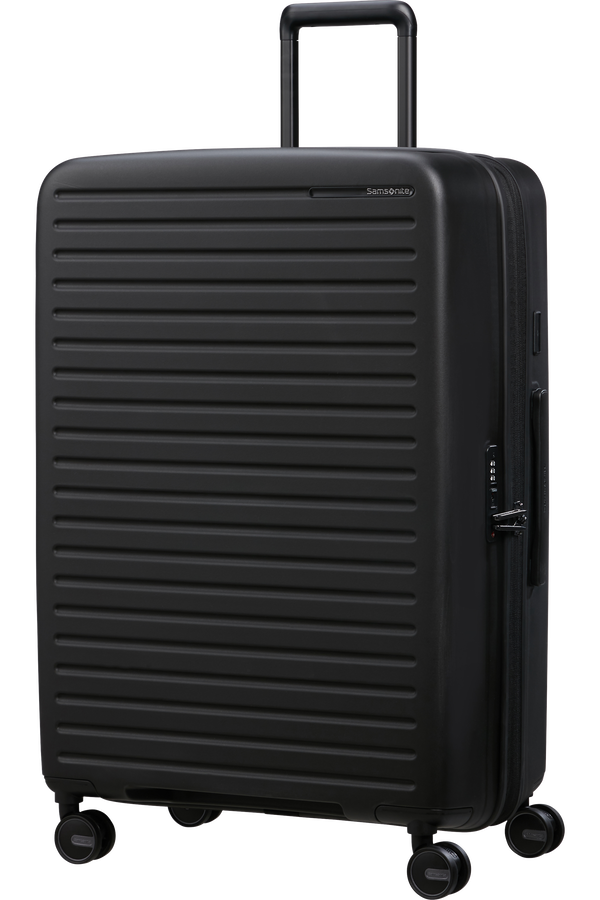 Samsonite Restackd Spinner Expandable 75cm  Svart