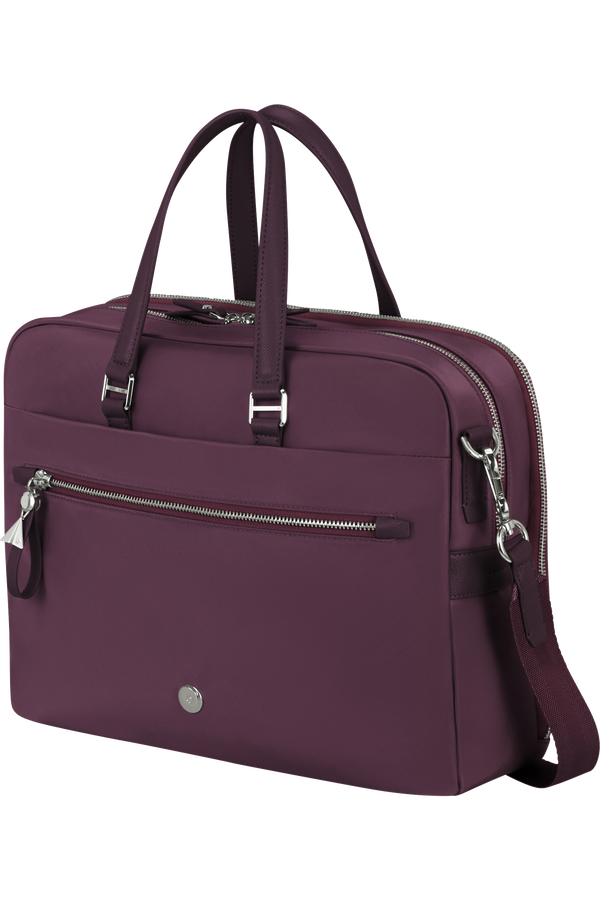 Samsonite Karissa Evo Bailhandle 15.6' 2 Comp  Burgunder Samsonite Karissa Evo Bailhandle 15.6' 2 Comp  Burgunder