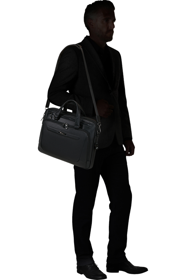 Pro-Dlx Leather PC-veske 15.6"