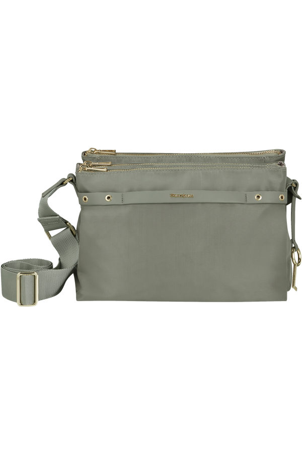 Samsonite Skyler Pro Travel Shoulder Bag  Grey Sage