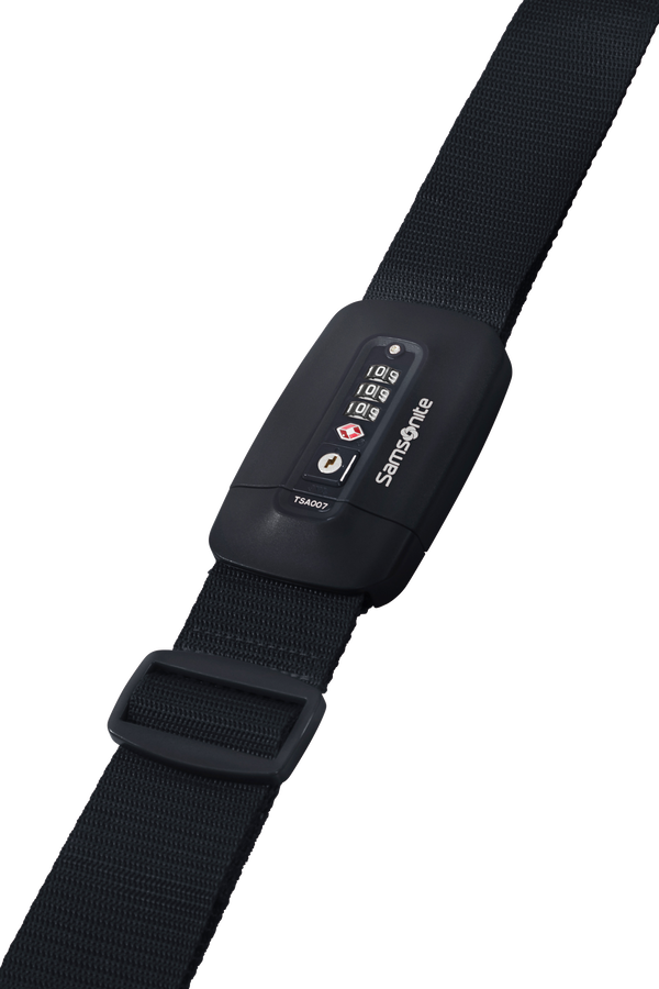 Samsonite Ta Revolution Luggage Strap/TSA Lock  Svart