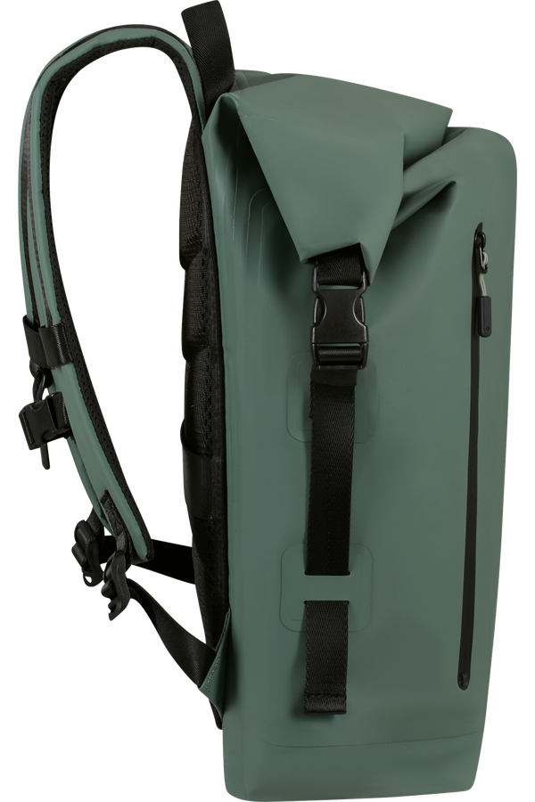 Samsonite Coatify Biz IPX4 Rolltop Backpack 15.6'  Grønn