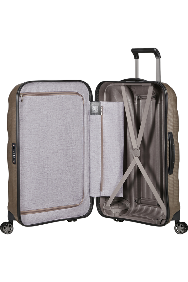 Samsonite C-Lite Spinner 69cm  Elfenbengull