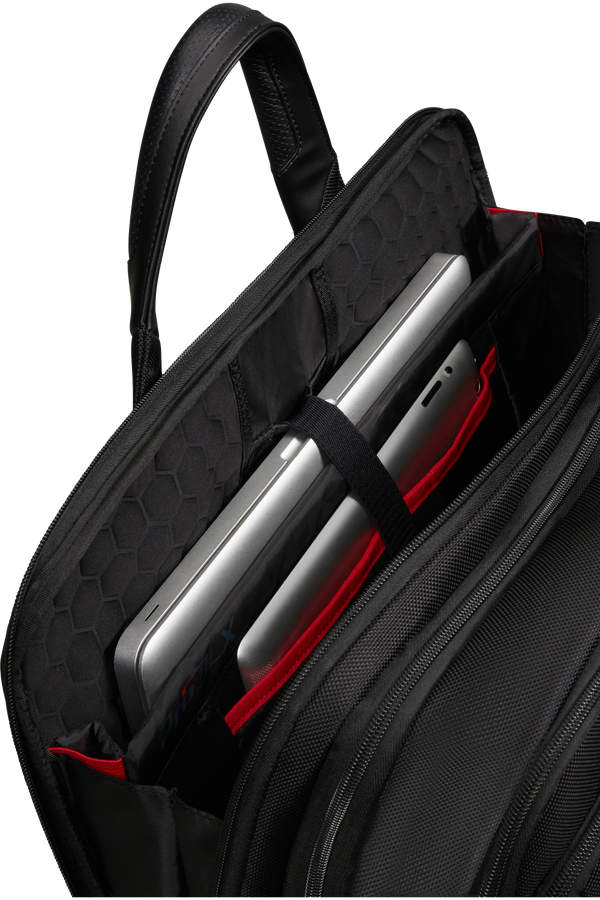 Samsonite Pro-Dlx 6 Bailhandle Expandable 17.3'  Svart