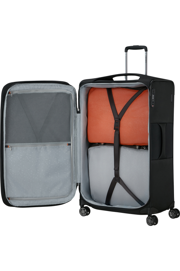 Samsonite Re-Lite Spinner Expandable 78cm  Svart