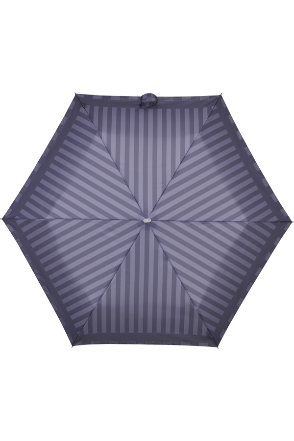 Samsonite Alu Drop S 3 Sect. Manual Flat  Smokey Violet Stripes Samsonite Alu Drop S 3 Sect. Manual Flat  Smokey Violet Stripes