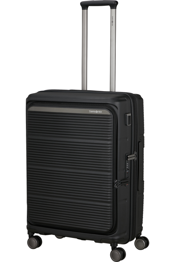 Samsonite Paralux Spinner Expandable Medium Sp 67cm  Svart