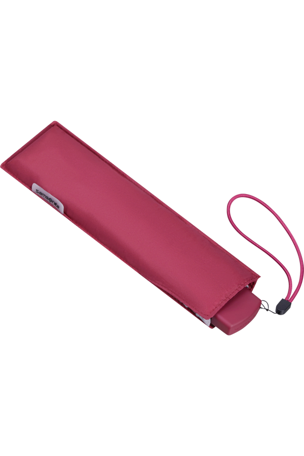 Samsonite Rain Pro 3 Sect. Ultra Mini Flat  Pomegranate Samsonite Rain Pro 3 Sect. Ultra Mini Flat  Pomegranate