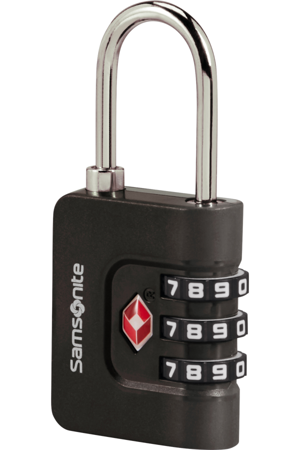 Samsonite Ta Revolution Combilock 3 dial TSA  Svart