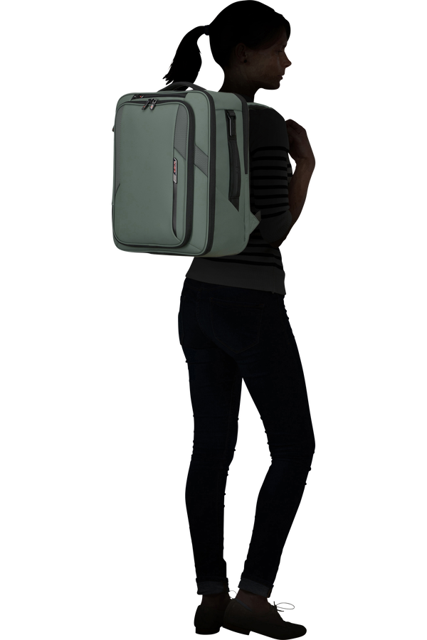 Samsonite Glazed Underseat Backpack M  Salviegr&oslash;nn