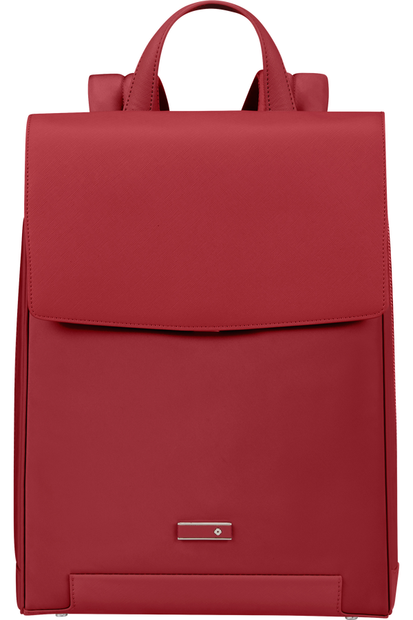 Samsonite Zalia 3.0 Backpack with flap 14.1'  Mørkerød