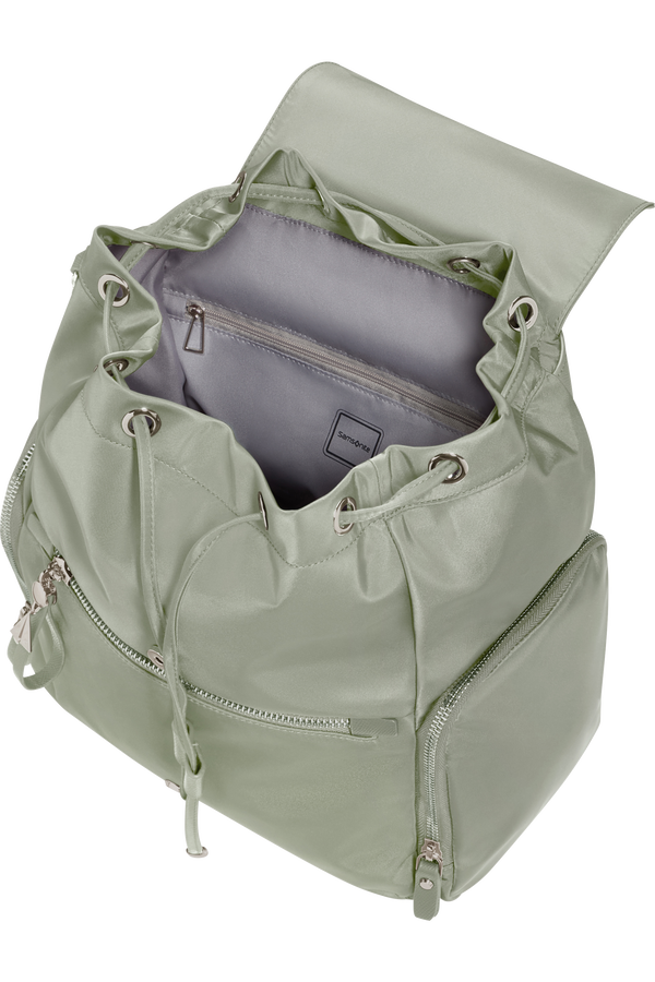 Samsonite Karissa Evo Backpack 3 Pkt 1 Buckle  Salviegr&oslash;nn