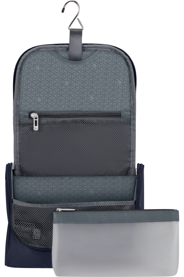 Samsonite Respark Toilet Kit Hanging Toilet Kit  Midnattsblå Samsonite Respark Toilet Kit Hanging Toilet Kit  Midnattsblå