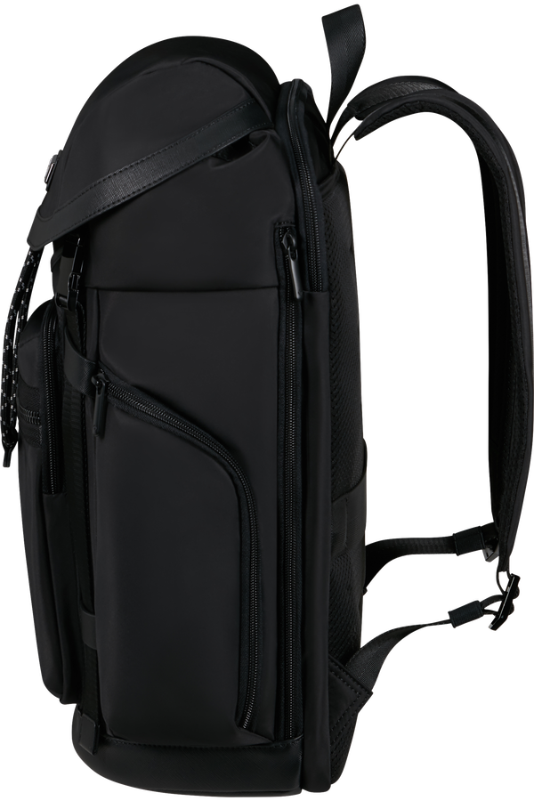 Samsonite Relyon Backpack M 15.6'' with flap  Svart
