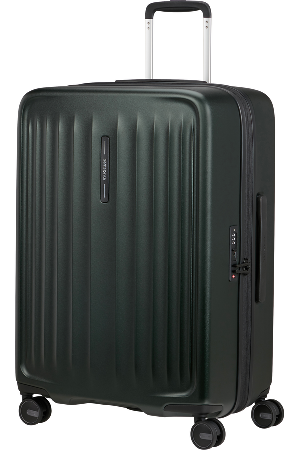 Samsonite Fyrm Spinner Expandable 67cm  Deep Green