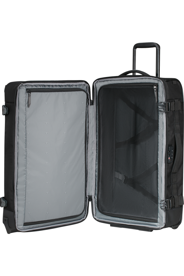 Samsonite Roadseeker Duffle with wheels 68cm  Deep Black Samsonite Roadseeker Duffle with wheels 68cm  Deep Black