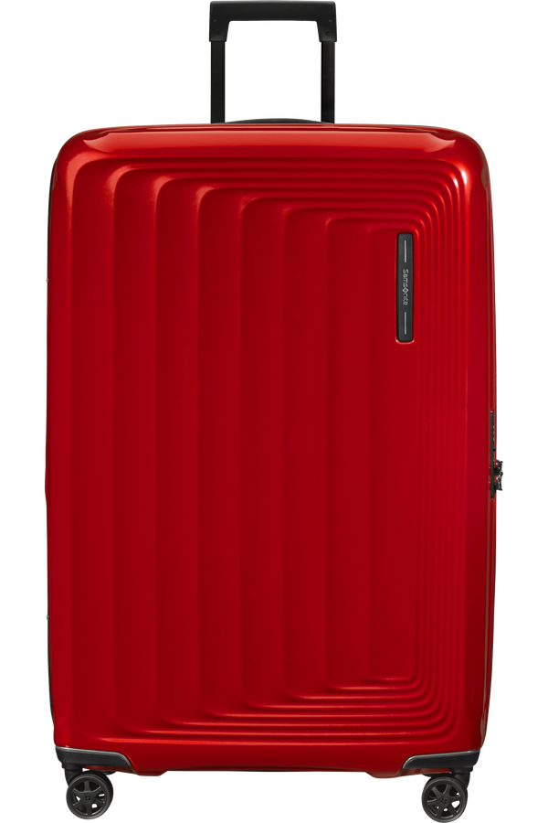 Samsonite Nuon Spinner Expandable 81cm  Rød metallic