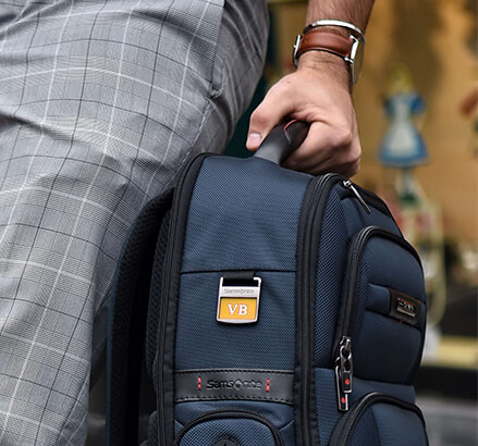 Make your mark - Personalise your laptop bag - Samsonite